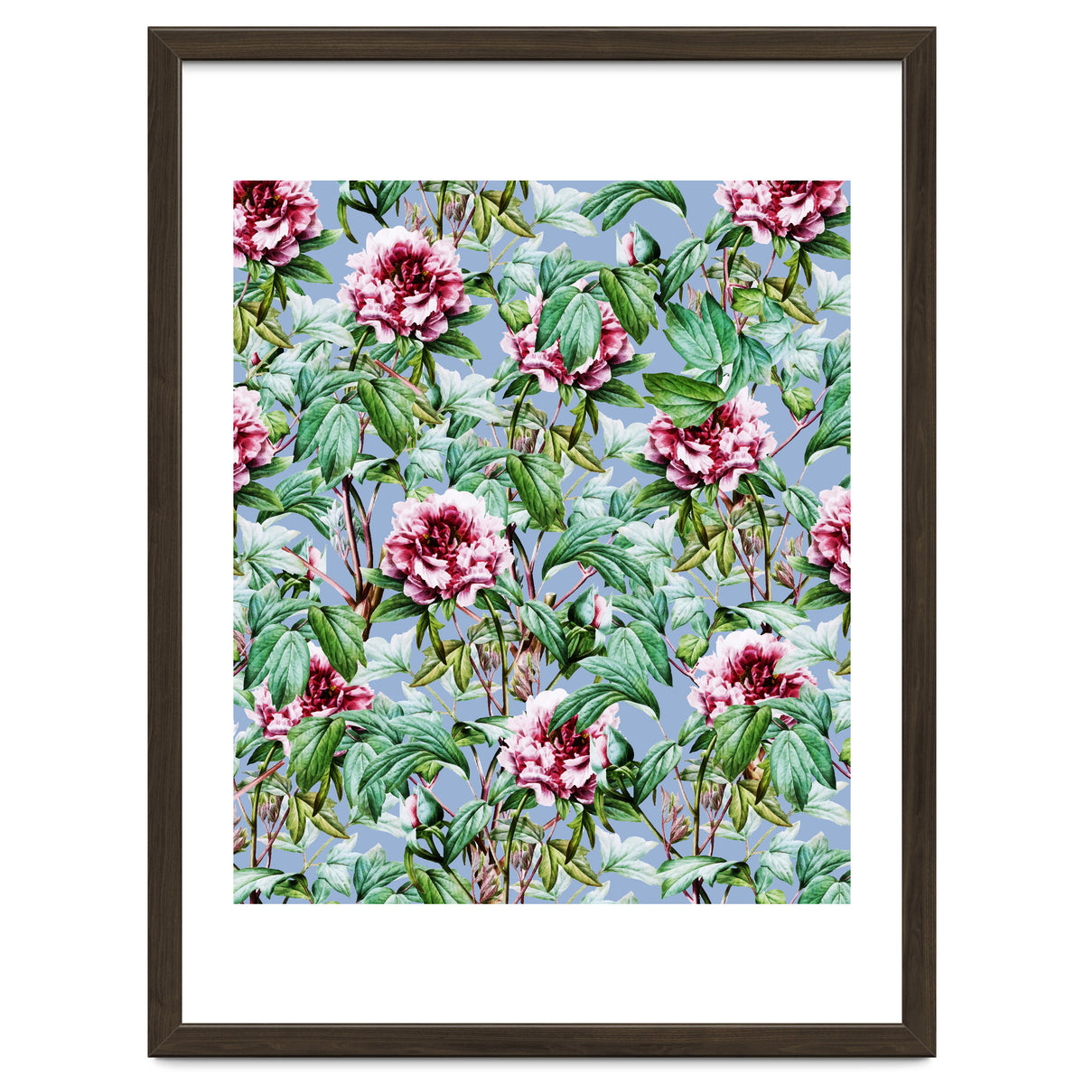 Frosty Florals #society6 #decor #buyart