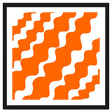 Slanting Orange Wavy Pattern thumbnail
