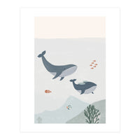 Two Whales (Print Only)