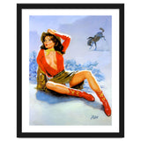 Pinup Girl Fell From A Wild Horse thumbnail