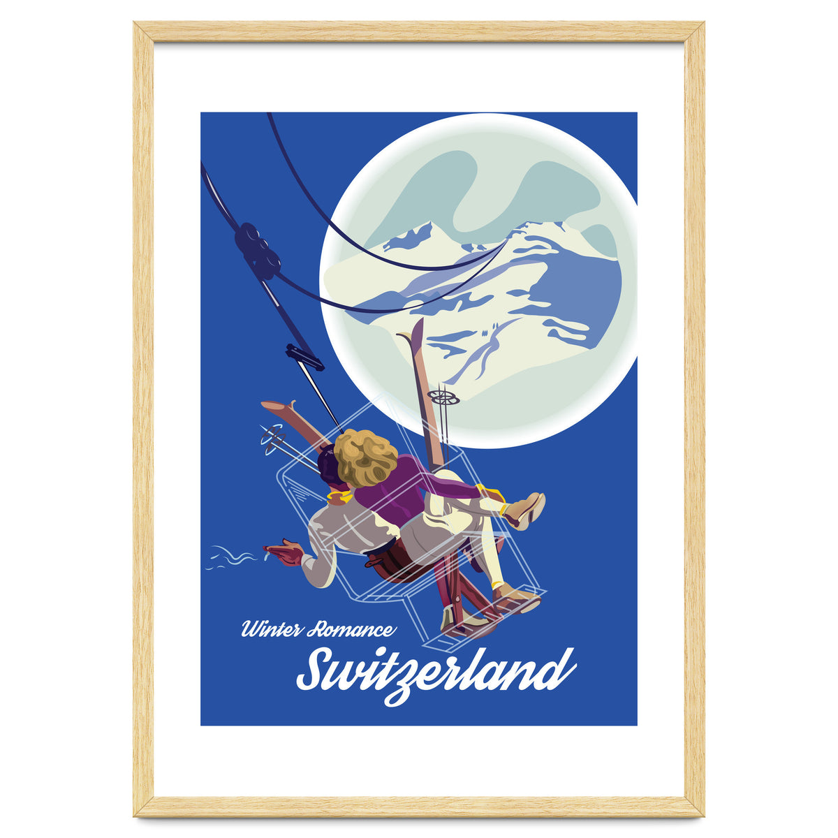 Winter Romance In Switzerland