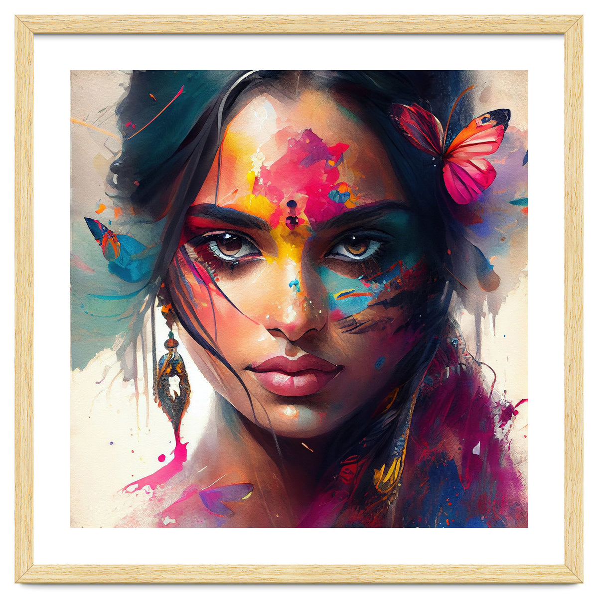 Festival Glow Hindu Portrait