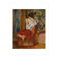La liseuse-reading woman, around 1900. Oil on canvas, 56 x 46 cm. (Print Only)
