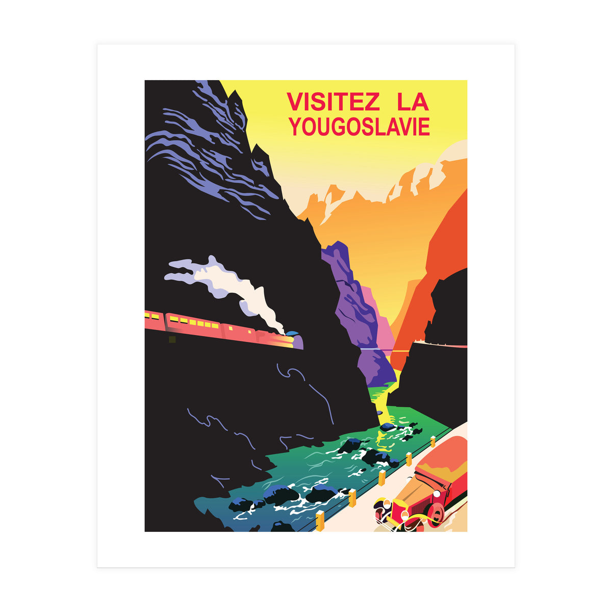 Visit Yugoslavia (Print Only)
