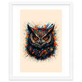 Owl Animal Watercolor thumbnail