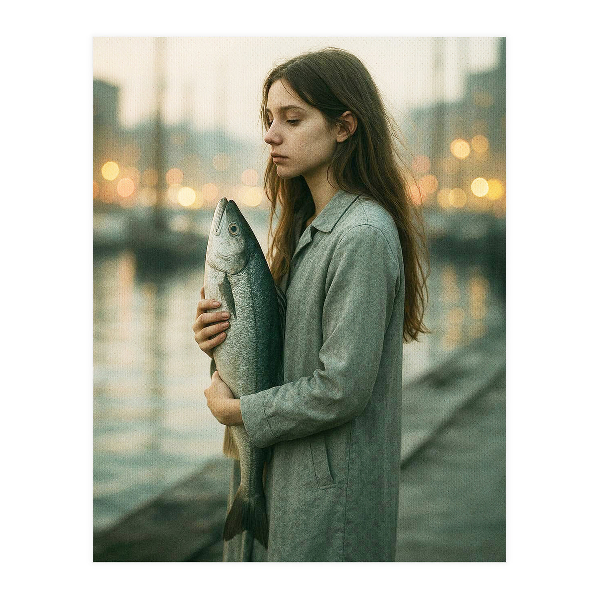 Fish In Hand 01 (Print Only)