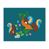 Friendly squirrels (Print Only) thumbnail