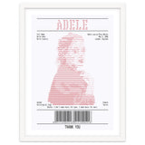 Receipt Art Adele Red thumbnail