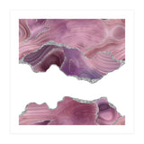Mauve & Silver Agate Texture 07 (Print Only) thumbnail