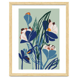 Florals At Night – Modern Illustration Light thumbnail