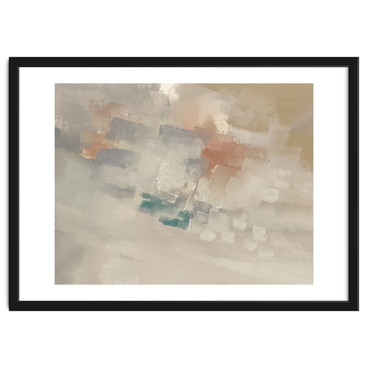 Abstract oil painting