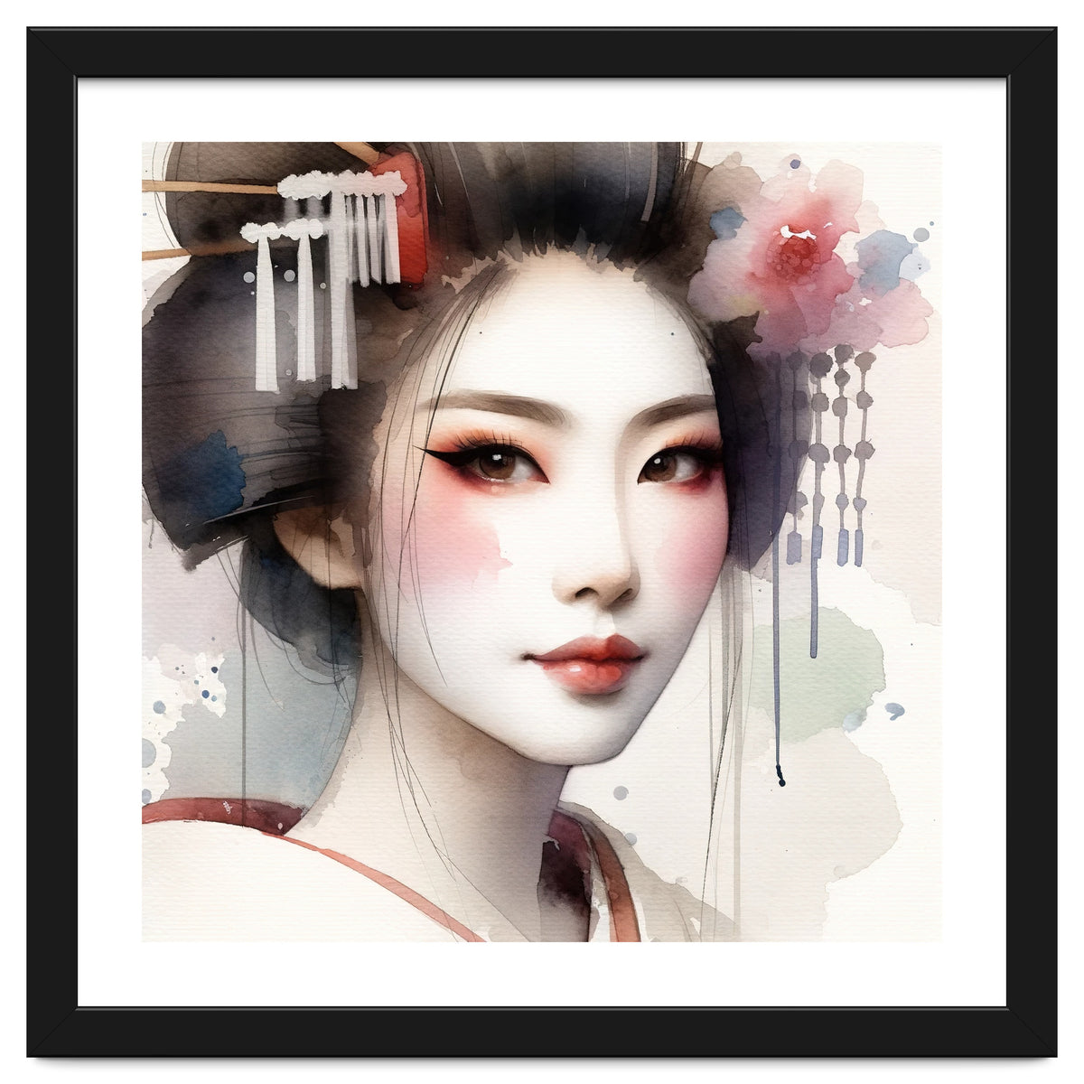 Rose Veil Modern Geisha