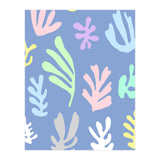 Matisse Colorful Leaves Blue (Print Only) thumbnail