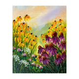 Impasto Wildflower Meadow Painting  (Print Only) thumbnail