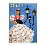 Spain, A Lady in Traditional Costume (Print Only) thumbnail
