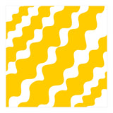 Yellow Wavy Pattern (Print Only) thumbnail
