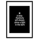 A little positivity will always shine a light in the dark thumbnail