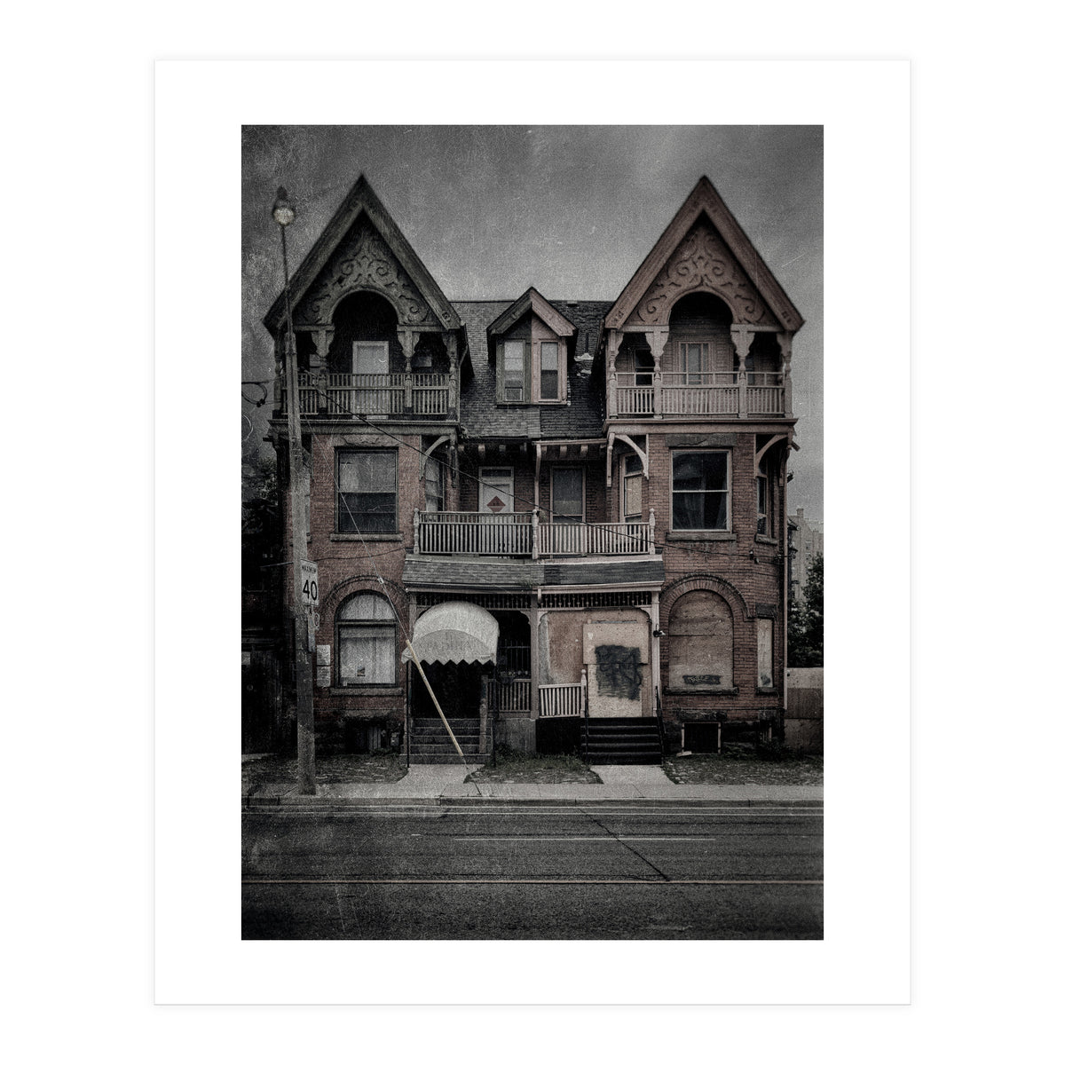 Nos 9 - 11 Spadina Road 2 Old Film Version (Print Only)