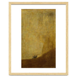 Dog, half submerged. One of the " from the Quinta del Sordo, Goya's house.1819-1823. thumbnail