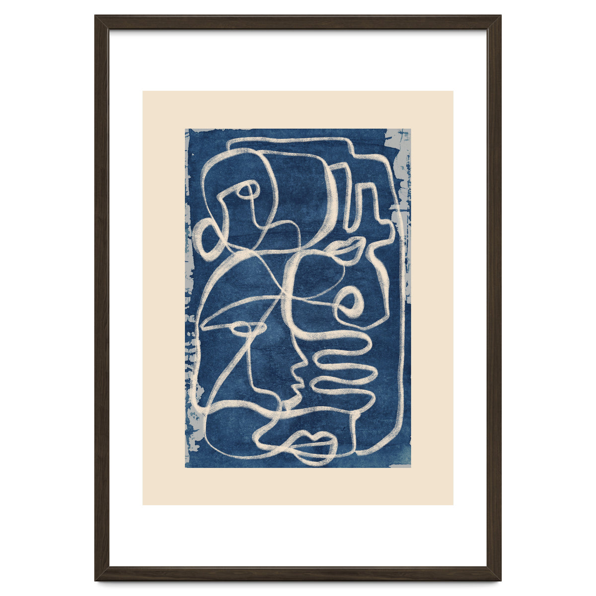 Bound By Line (indigo)
