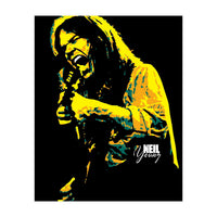 Neil Young Music Legend (Print Only)