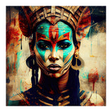 Armored Warrior Woman Portrait (Print Only) thumbnail