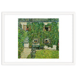 Forsthaus in Weissenbach am Attersee - Forestry house   in Weissenbach on Attersee-Lake,1912. thumbnail