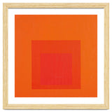 JOSEF ALBERS - HOMAGE TO THE SQUARE RED thumbnail