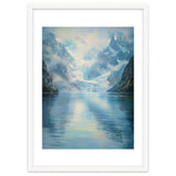 Ethereal Descent: The Glimmering Silence of the Ancient Glacial Fjord thumbnail