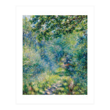 Renoir Path in the Forest Impressionist Landscape (Print Only) thumbnail