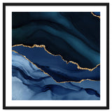 Navy & Gold Agate Texture 12 thumbnail