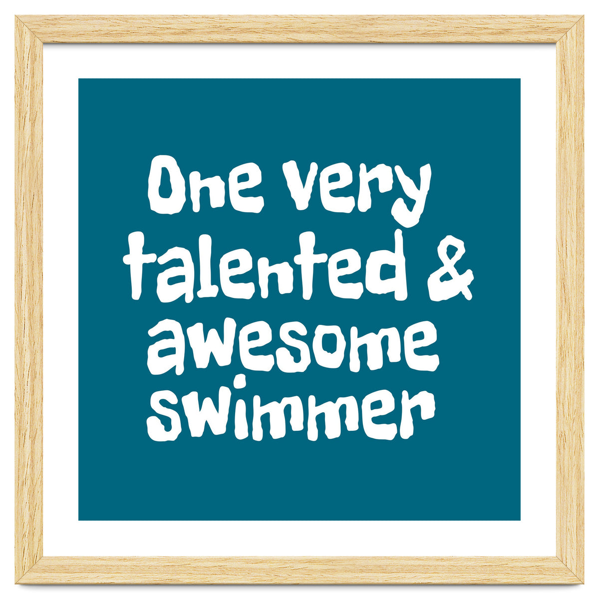 One very talented and awesome swimmer