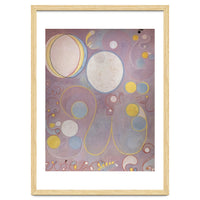 Hilma af Klint - The Ten Largest No 8 Adulthood Abstract Spiritual Geometry Art