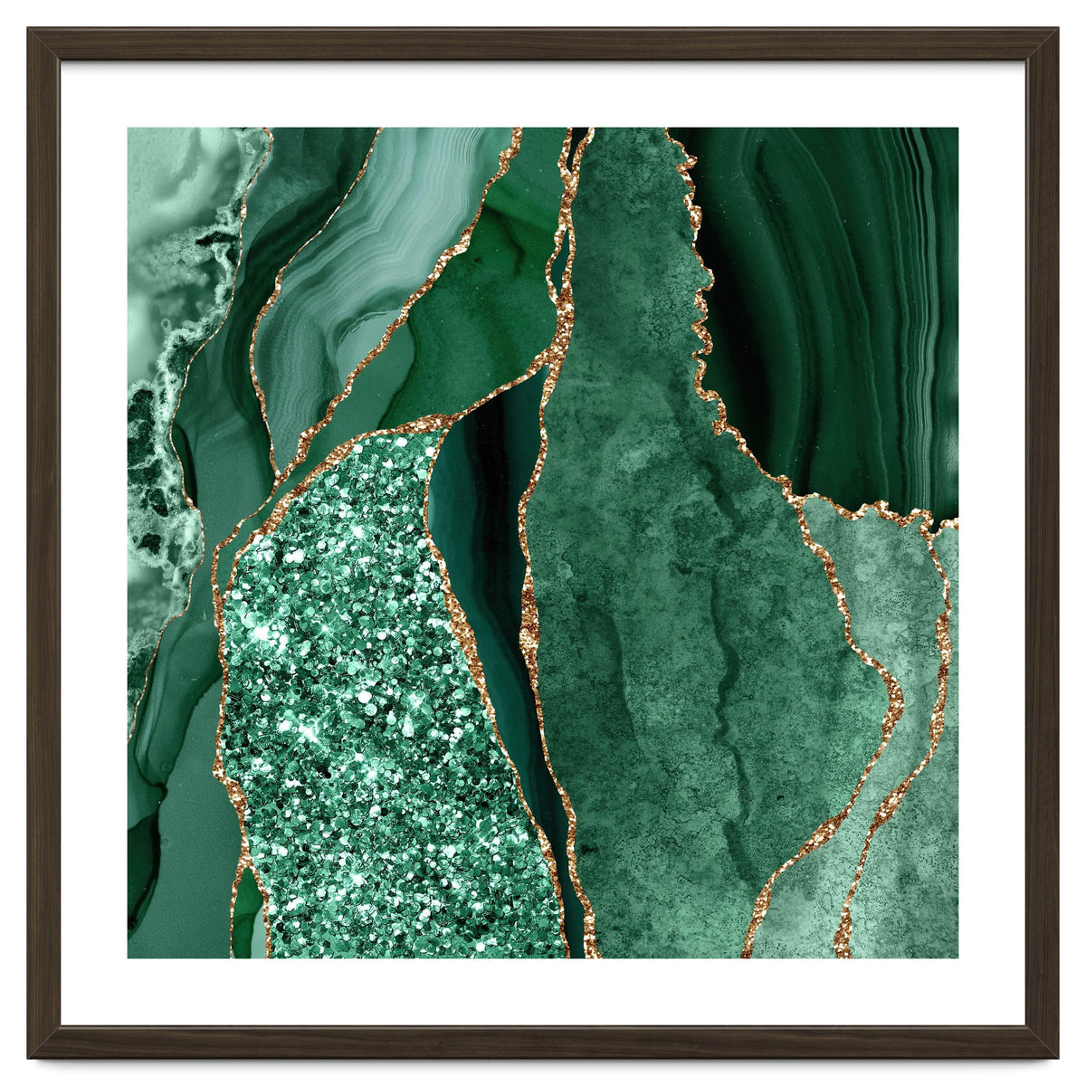 Agate Glitter Ocean Texture 14