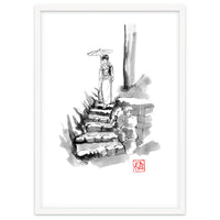 woman Descending Stairs