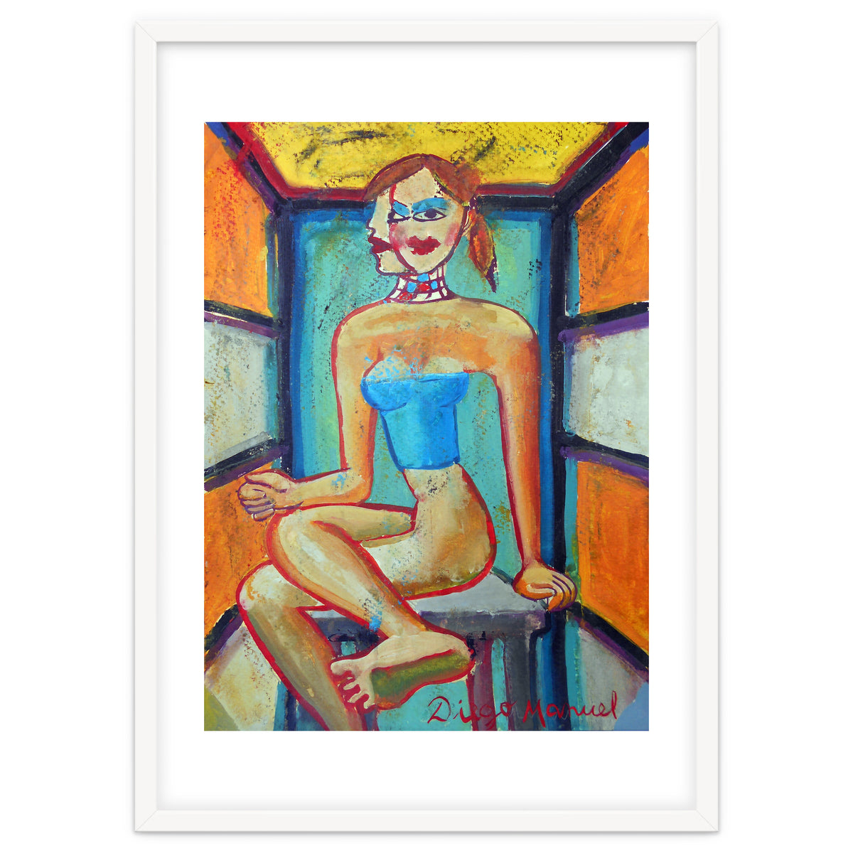 Mujer En La Silla 18