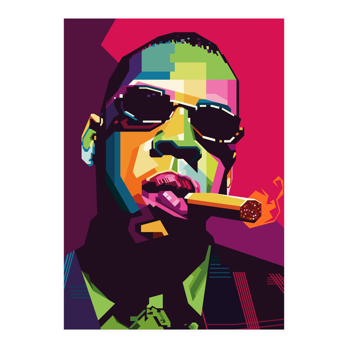 Jay Z Style WPAP (Print Only)