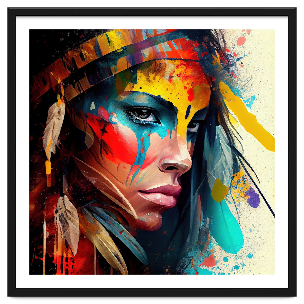 Powerful American Native Woman #5