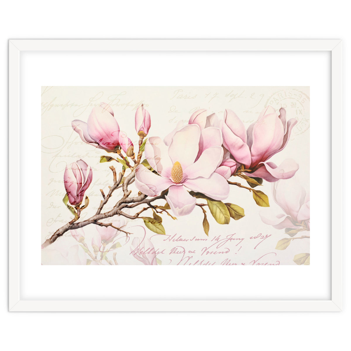 Magnolia Spring Romance Pink