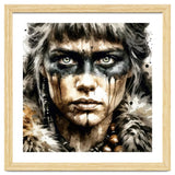 Fur Collar Warrior Portrait thumbnail