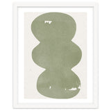 GREEN WATERCOLOR SHAPES NO.2 thumbnail