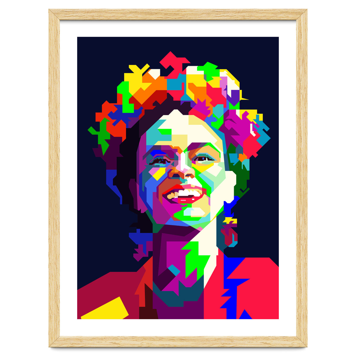 Frida Kahlo Mexican Artist Painting Pop Art WPAP