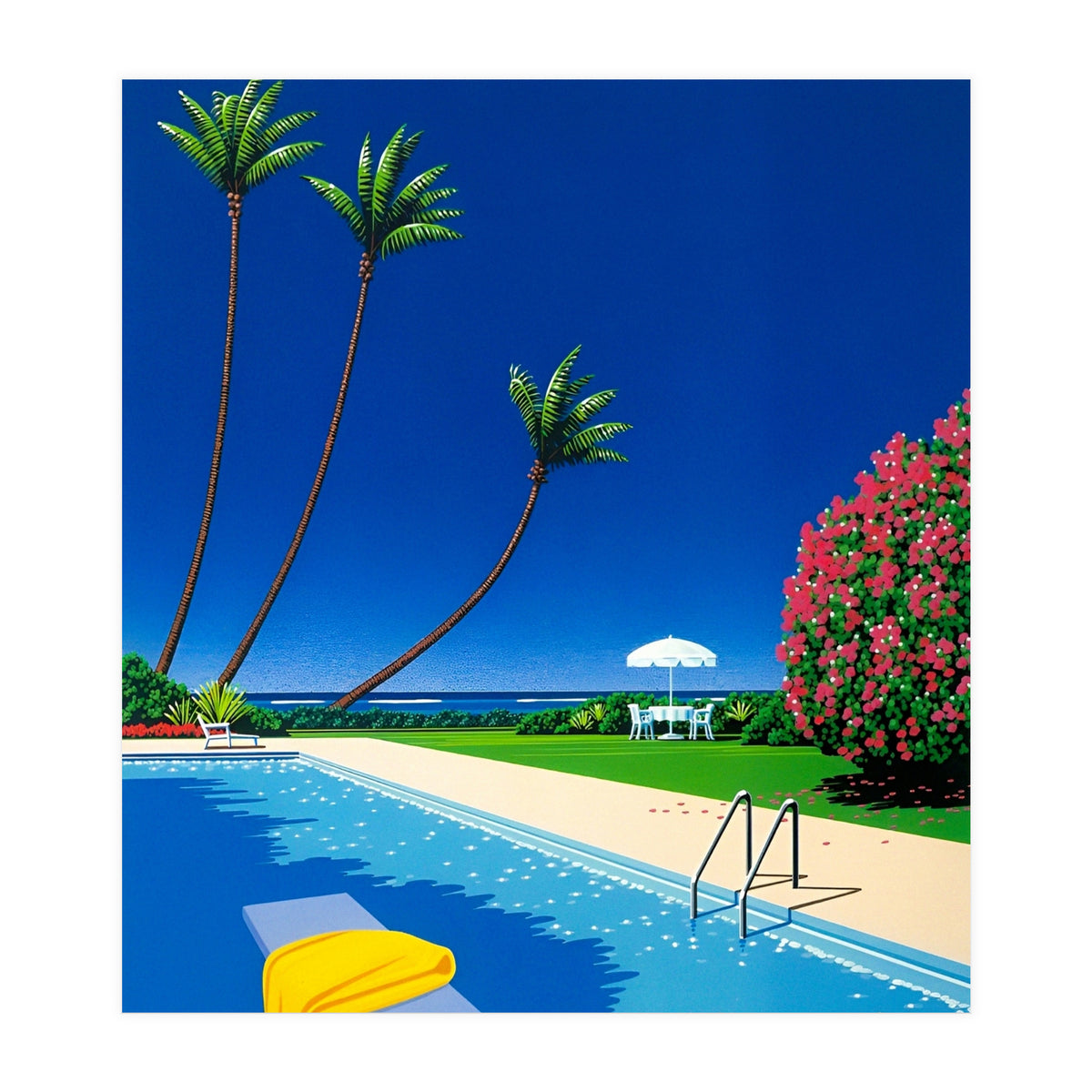 Hiroshi Nagai - Swimming Pool (Print Only)