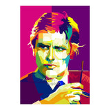 Alain Delon Retro Art WPAP (Print Only) thumbnail