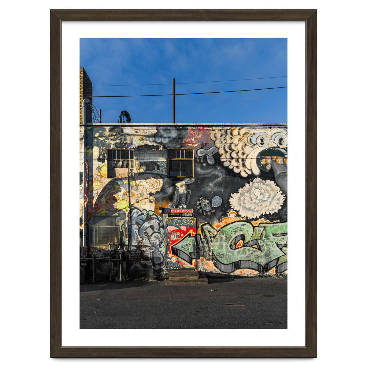 Cooke St Thunder Bay Graffiti Color Version No 2