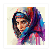 Vivid Veil Side Portrait (Print Only)
