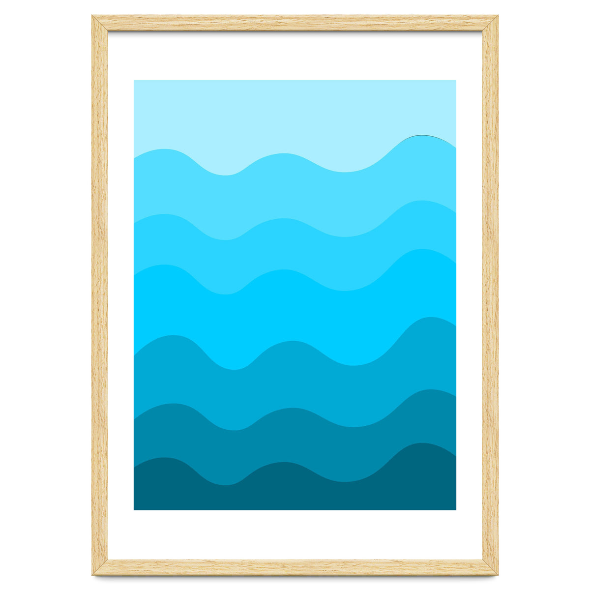 Blue gradient design