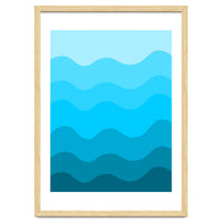 Blue gradient design