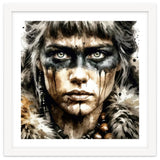 Fur Collar Warrior Portrait thumbnail