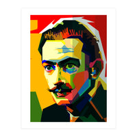 Salvador Dali Maestro Painting Pop Art Wpap (Print Only)